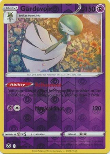 Gardevoir 069/195 Reverse Holo Raro Pokemon Tcg