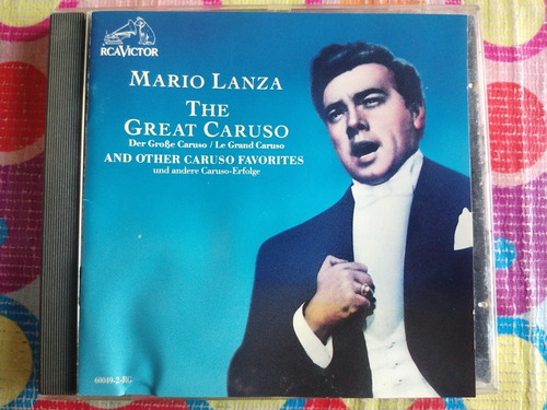 Mario Lanza Cd The Great Caruso V 