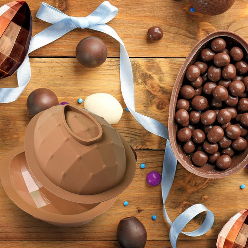 Moldes Para Huevos De Pascua De Silicona Molde De Silicona P