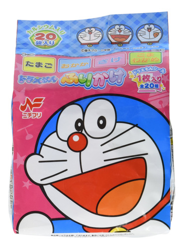 Nichifuri Doraemon Furikake Arroz Condimento 20 pcs [importa