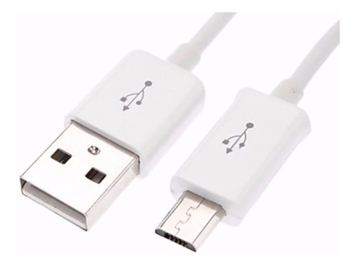 Cabo De Carga E Dados Micro P/ Branco Celular Usb V8 1m Mxt 