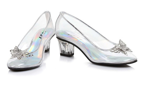 Zapatos Zapatillas Transparentes Princesa Cenicienta Niñas 