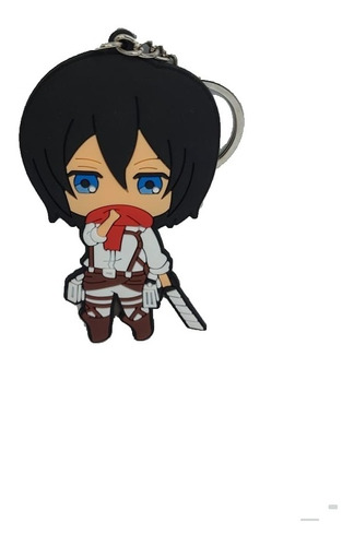 Llavero Goma Mikasa Shingeki No Kyojin Attack On Titan Anime