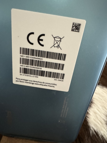 Xiaomi Note 12s Dual Sim 8 Gb Azul 256 Gb Ram. Perfecto Estado. (Usado)