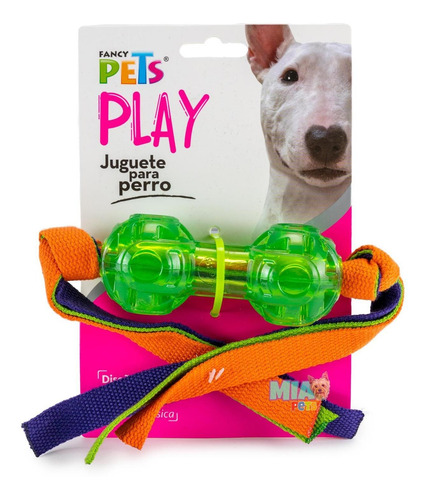 Juguete Para Perro Pesa Con Cintas Color Surtido
