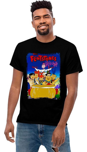 Playera Los Picapiedra Diseño 01 Caricaturas Retro Beloma