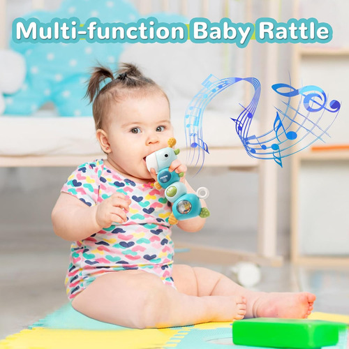 Brinquedos Sensoriais Para Dentição Baby Montessori Para 3-6