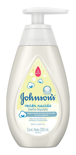 Jabon Liquido Johnsons Para Recien Nacido Neutro