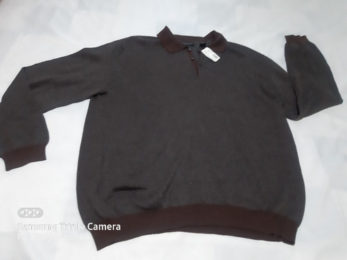 Súeter Van Heusen Casual Algodón Xl Amplio Cómodo Caballero