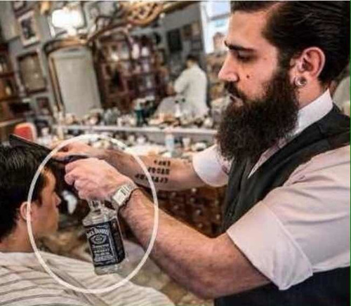 Vaporizador Pulverizador Jack Daniels Barberías Peluquerías