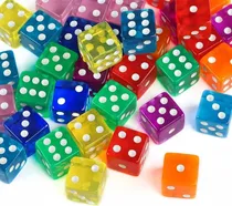 Comprar Pack X12 Dados Clasicos De Colores Para Juegos De Mesa
