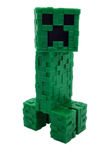 8 Bonecos Minecraft - Steve, Alex, Creeper - Coleção do Paraguai