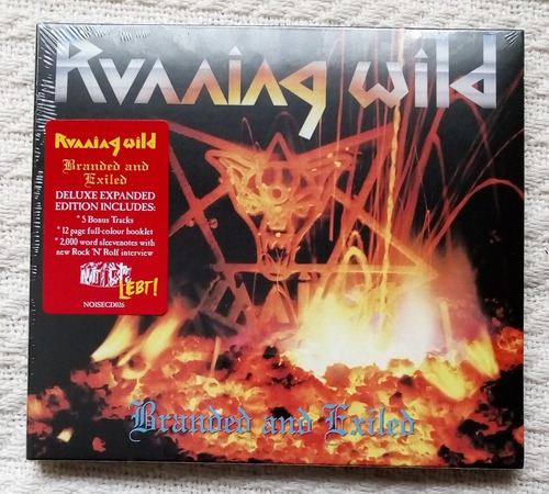 Running Wild - Branded And Exiled ( C D Ed. Europa Deluxe)