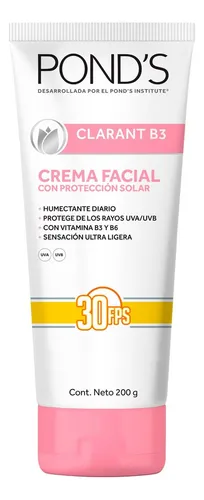 comprar Crema Facial Pond's Clarant B3 Con Protección Solar, De 200g comprar Crema Facial Pond's Clarant B3 Con Protección Solar, De 200g