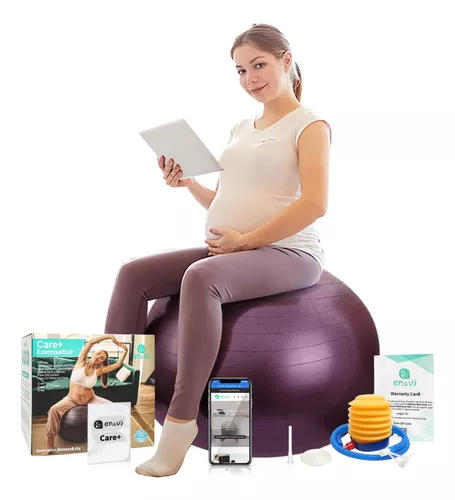 Pelota de pilates, pequeña pelota de ejercicio para entrenamiento, pelota  de embarazo antiestallido, bola de parto, bola de núcleo para gimnasio, –  Yaxa Colombia