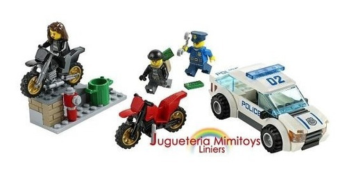 Bloques High Speed Police Chase Coleccion Lego 60042