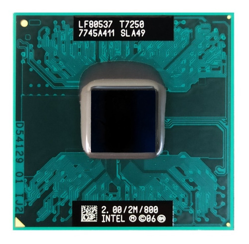 Procesador Intel Core 2 Duo T7250 2.00ghz 2mb Cache 800mhz (Usado)