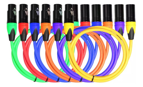 Cable En Y Para Micrófono, Micrófono Y Micrófono, Color Xlr,