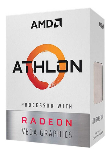 Processador gamer AMD Athlon 240GE YD240GC6FBBOX  de 2 núcleos e  3.5GHz de frequência com gráfica integrada