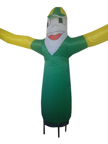 Boneco Biruta (refil) Cor Verde C/amarelo