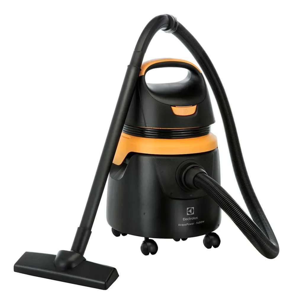 Aspirador de Pó e Água Electrolux Acqua Power 1400W 11L com Função Sopro, Rodas 360°, Alta Sucção e Acessórios para Limpeza Residencial e Automotiva AQP20