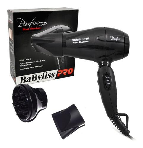 Secador De Pelo Viaje Babyliss Pro Bambino 5510 Compacto