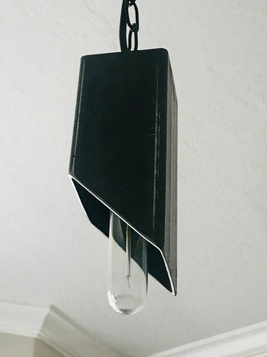 Lampara Colgante Geométrica Herrería Artesanal Mod Lamp-24