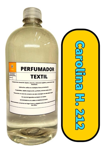 Perfumador Textil - Carolina H. 212 Premuim 1l