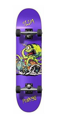 Yocaher Hot Rod Series Graphic Complete Skateboard 7.75 