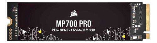 Ssd M.2 Corsair Mp700 Pro 4tb Nvme Pcie 5.0 F4000gbmp700pnh