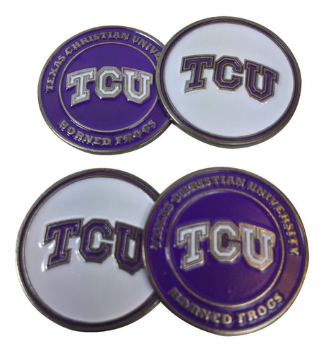 Tcu Juego Marcador Pelota Golf 4 Doble Cara Tcu   