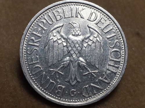 Moneda 1982 Alemania 1 Mark G- Refb3/p1/11