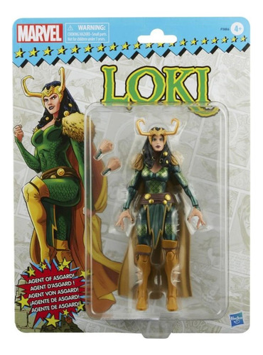 Loki 6 Pulgadas Marvel Legends Agent Of Asgard