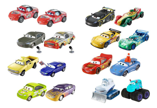 Disney Cars: Cars De Disney Y Pixar Paquete De 2 Personajes