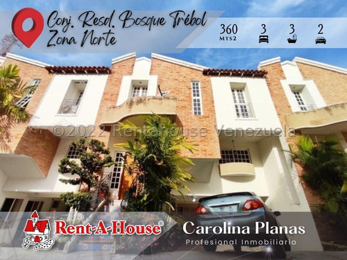 Casa Townhouse En Venta En Maracay, Zona Norte Conj. Resd. Bosque Trebol 23-5805 Cp