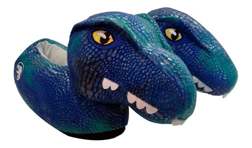 Pantufla Peluche Dinosaurio Jurassic Raptor Pce 0044 Bigshop