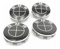 Comprar 4 Tapas Centro De Rin Bmw 68mm , Todos Los Tipos, Negro