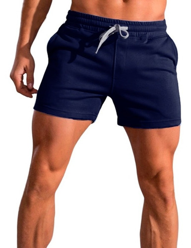 Shorts Hombre Deportivos Gimnasio Futbol Running Liso Art.13