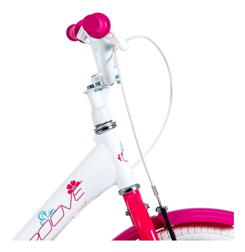 Imagem 3 de 7 de Bicicleta Infantil Groove My Bike Aro 16 Branca 4-8 Anos