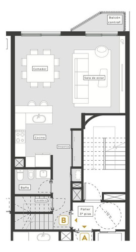 Departamento En Venta De Dos Dormitorios Zona Río