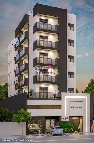 Imagem 1 de 15 de Apartamento Para Venda Em Ponta Grossa, Estrela, 2 Dormitórios, 1 Suíte, 2 Banheiros, 2 Vagas - _1-1782952