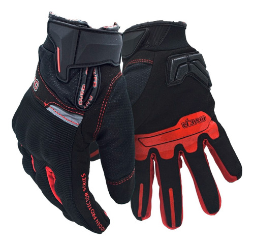 Guante Over Mad-04 Color Rojo