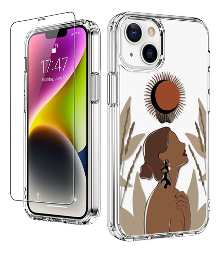 Funda Luhouri Para iPhone 14 Plus C/pant Tropical Woman