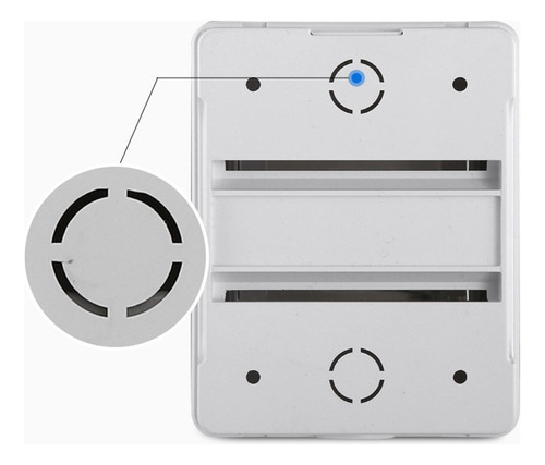Caja De Conexiones Breaker Box De 4,72 X 2,95 Pulgadas, 2 Ví