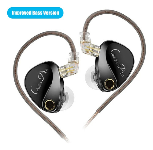 Auriculares Hifi Kz Castor Pro, Versión Para Graves, Iem, Si