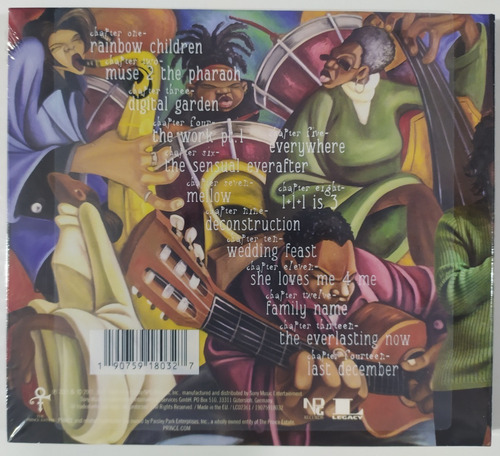 Prince The Rainbow Children Cd Imp Nuevo Laser Clasicos