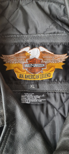 Campera Harley Davidson Original 100%cuero 