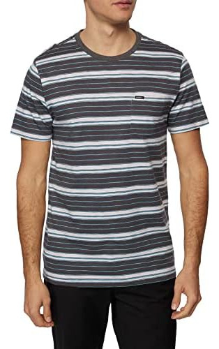 Oneill Jersey De Manga Corta Smasher Para Hombre, Grafito, M