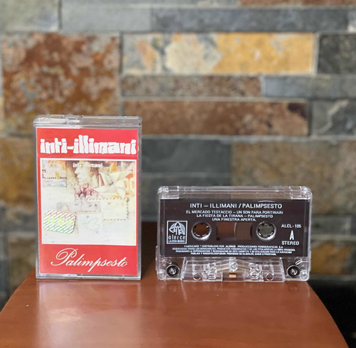 Inti-illimani - Palimpsesto (cassette Alerce)