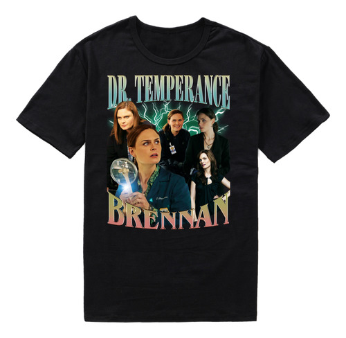 Camiseta Bones: Temperance Brennan, Emily Deschanel Tributo